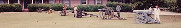 15cm. s.F.H. “93, 3 inch Ordnance Piece, US 57mm, Japanese 47mm, French 25mm, and last the Woodruff Gun 