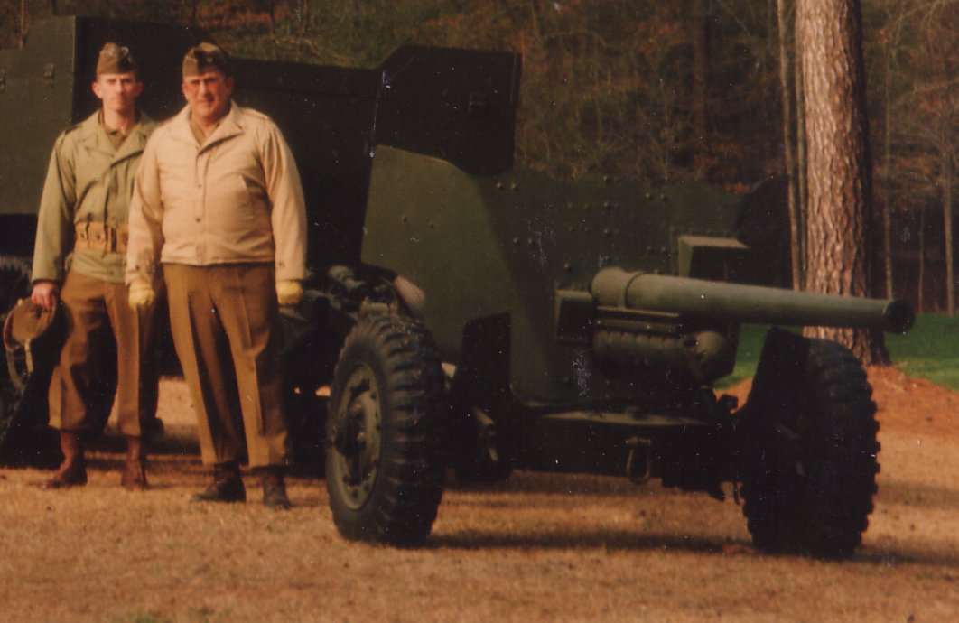 Ralph & Leon Lovett with the US 57mm