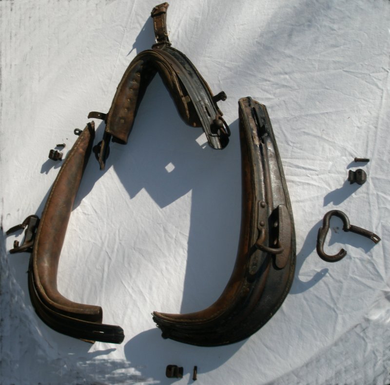 Bavarian Horse Collar Disassembled  