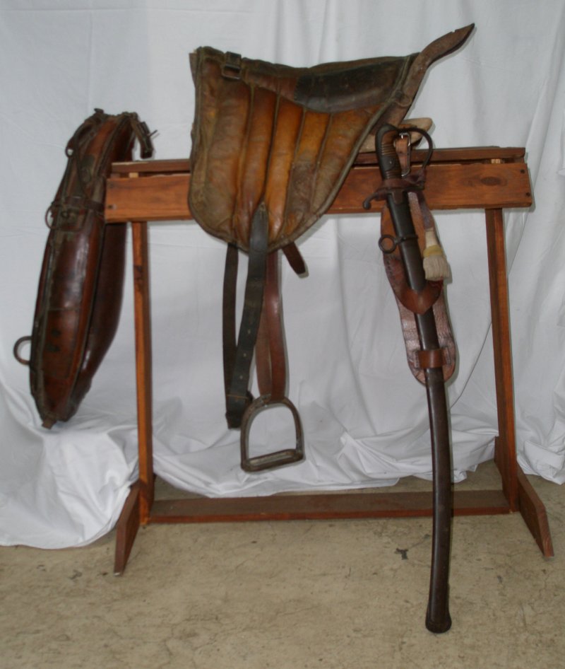 Field Artillery Saddle and Collar
