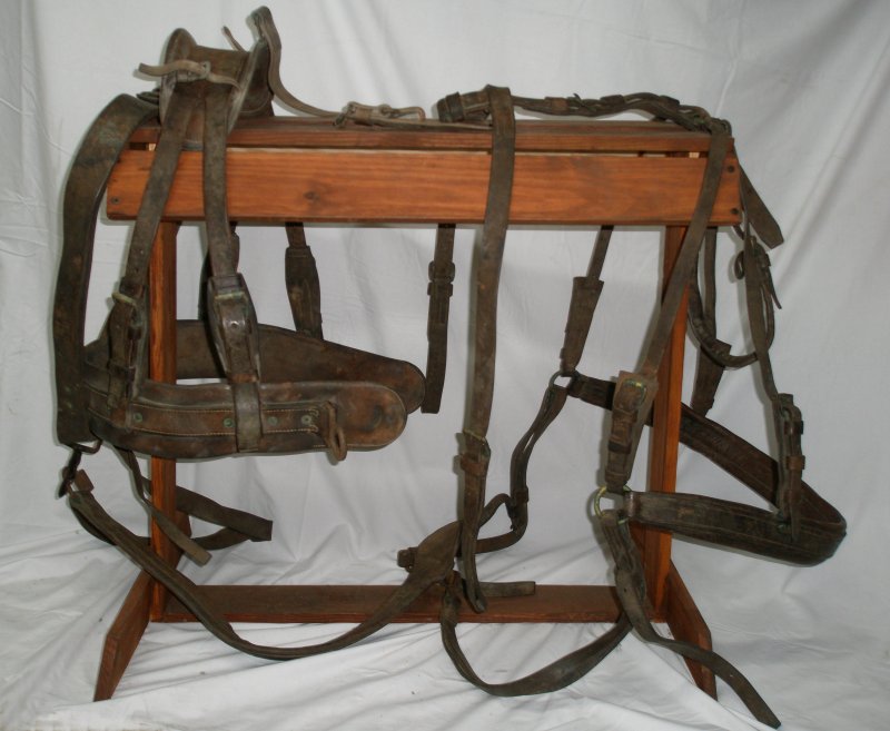 US WW1 Era Horse Harnessing for the M1918 Limber