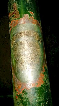 9cm. C/ 1873 Kanone Prussian Crest