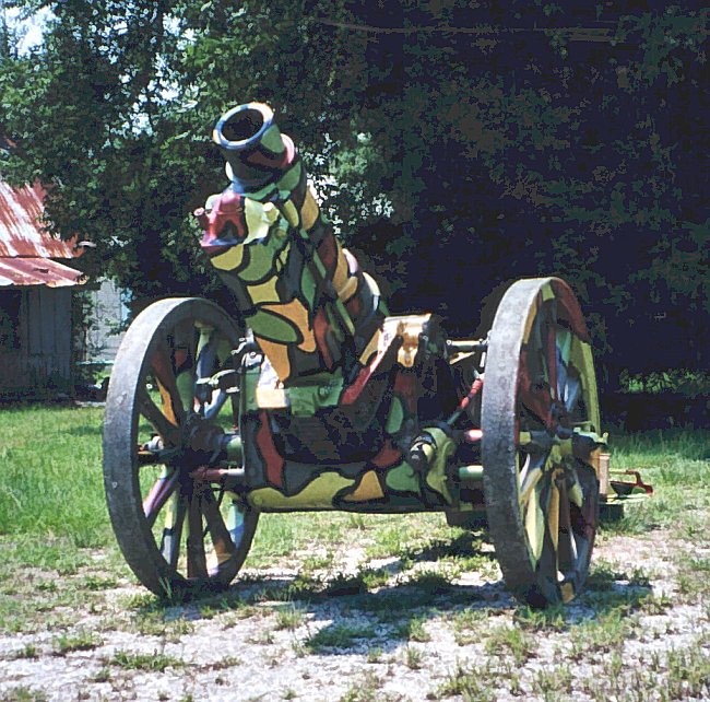 15cm sFH 02 (1917 Dated Piece after Restoration & paint