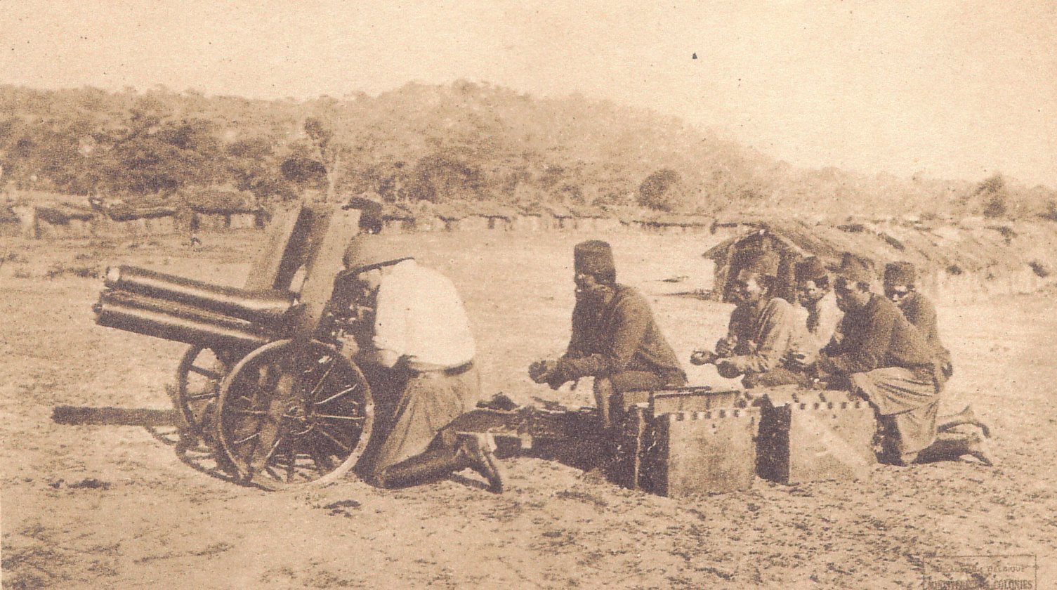 70mm St. Chamond in the Belgium Congo