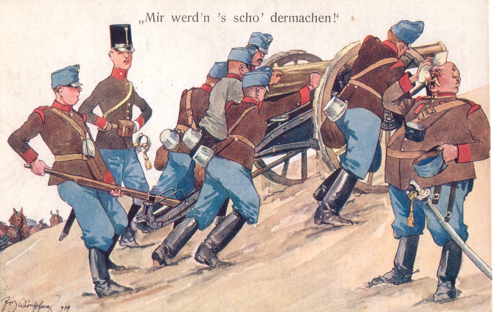 Austro-Hungarian Artillery Crew (I'm Already Tired!)