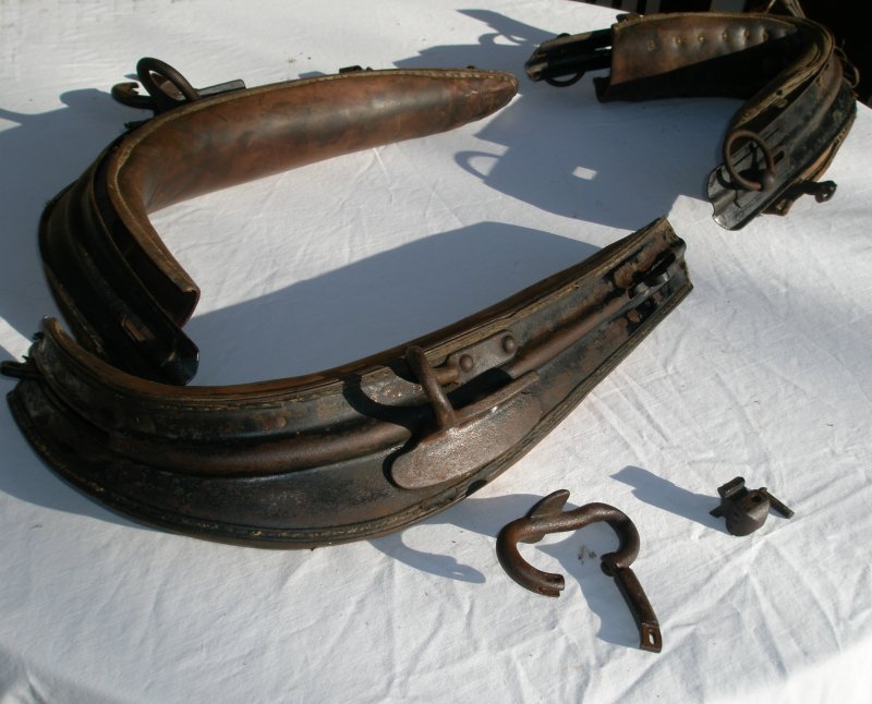 Baviarian Horse Collar Disassembled