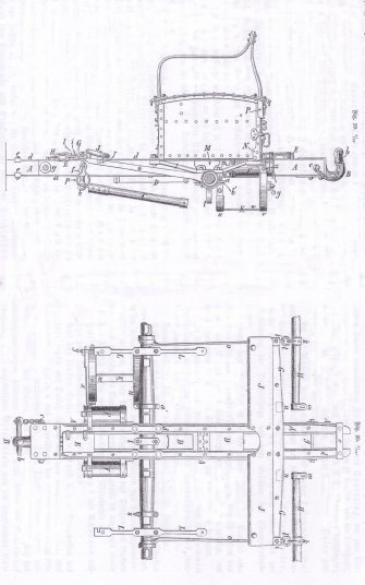 C/73 Limber Drawing from "Deutsche Feld Artillerie Material von Jahre 1873"