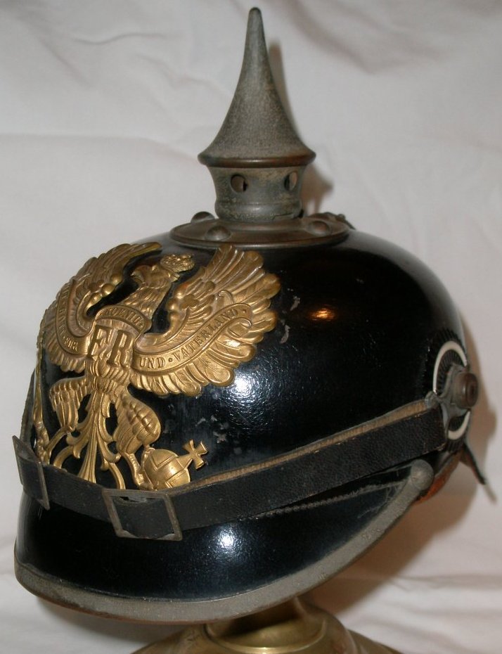 Prussain Helmet with the Prussian cockade