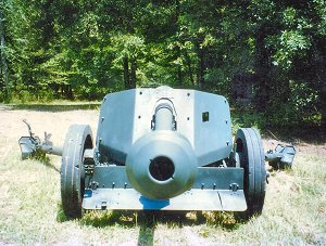 7,5 cm Panzer Abwehr Kanone (PAK "40) 1940 front view